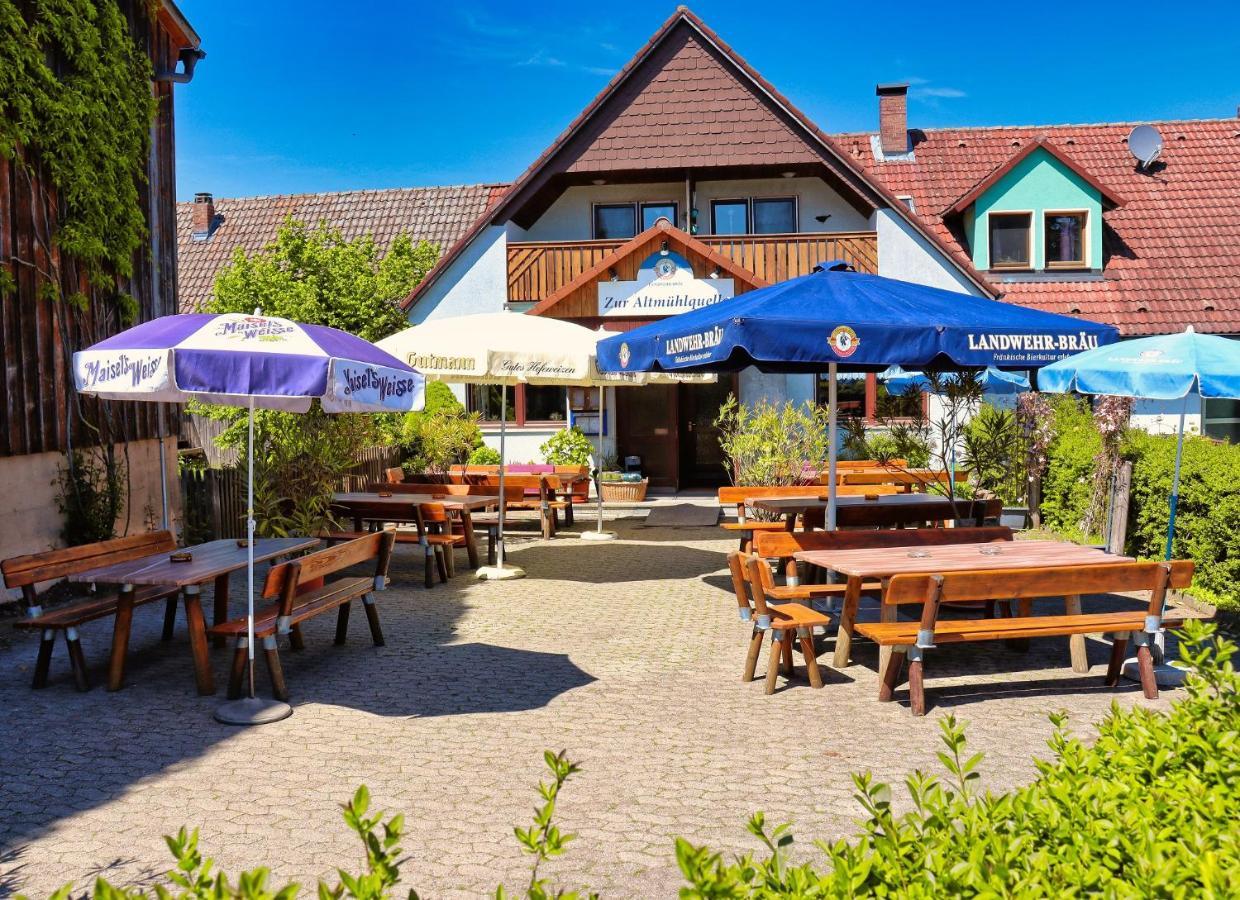 Hotel Zur Altmühlquelle à Windelsbach Extérieur photo