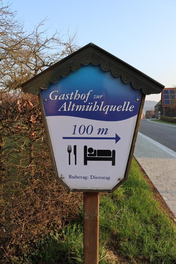 Hotel Zur Altmühlquelle à Windelsbach Extérieur photo